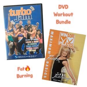 Beachbody Turbo Jam & Pilates Workout DVD Bundle